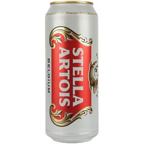 Пиво "Stella Artois" 5% 0,5л ж/б (Україна, ТМ"Stella Artois")