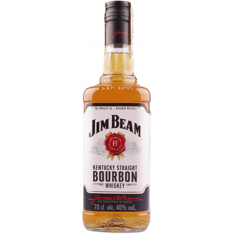 Бурбон "Jim Beam" White Label 0,7л 40% (США, ТМ "Jim Beam")