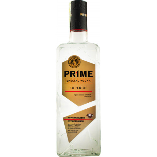 Горілка особлива "Prime" Superior 0,5л (Україна, ТМ "Prime")