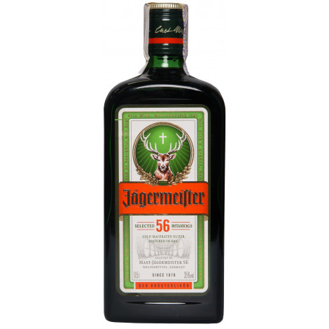 Лікер "Jägermeister" 0,5л 35% (Німеччина, ТМ "Jägermeister")