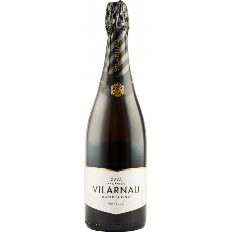 Вино ігристе "Cava Vilarnau Organic" біл.н/сух 0,75л.11,5% (Іспанія, Каталонія, ТМ "Vilarnau")