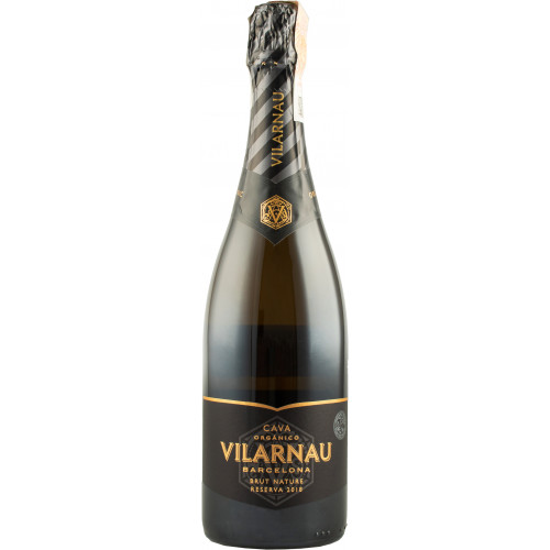 Вино ігристе"Cava Vilarnau Nature Organic"біл.брют 0,75л 11,5% (Іспанія, Каталонія, TM "Vilarnau")