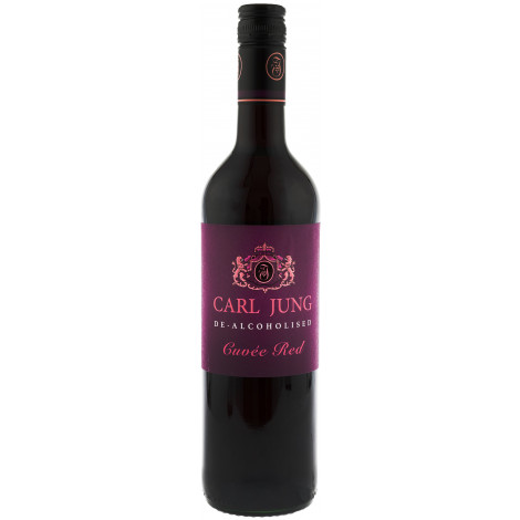 Вино тихе безалкогольне "Сarl Jung Red" червоне 0,75л (Німеччина, Рейн, ТМ "Сarl Jung")
