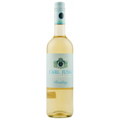 Вино тихе безалкогольне "Сarl Jung s Riesling" біле 0,75л (Німеччина, Рейн, ТМ "Сarl Jung")