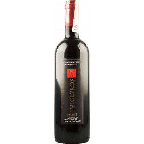 Вино "IMIGLIKOS RED" черв.н/сол 0,75л 11% (Греція, ТМ "IMIGLIKOS")