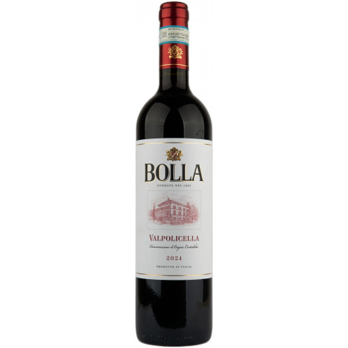 Вино "Valpolicella Classico DOC" черв.сух 0,75л 12,5% (Італія, Венето, Вальполічелла, ТМ "Bolla")