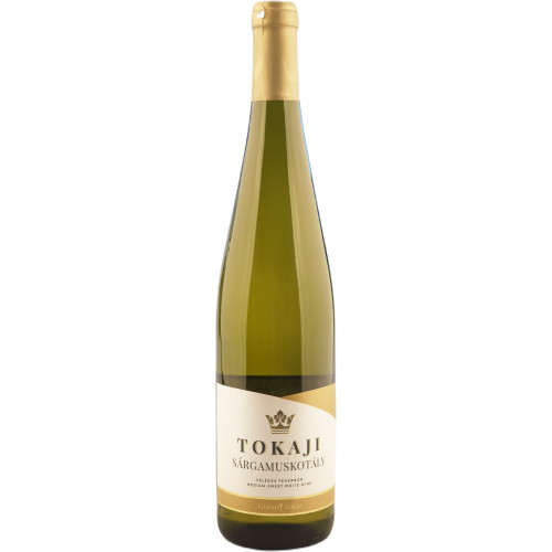 Вино "Tokaj s.muskotály semisweet" біл.н/сол 0,75л 10,5% (Угорщина, ТМ "Grand Tokaj")