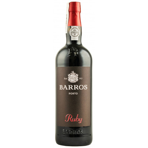 Портвейн "BARROS RUBY" червоний 0,75л 19,5% (Португалія,Порто,ТМ "Barros")