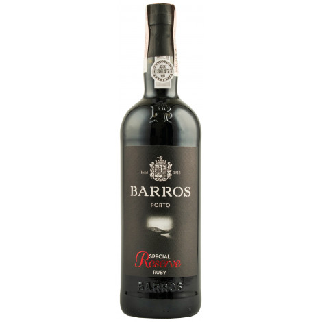 Портвейн "BARROS  RUBY RESERVE" червоний 0,75л 20% (Португалія,Порто,ТМ "Barros")