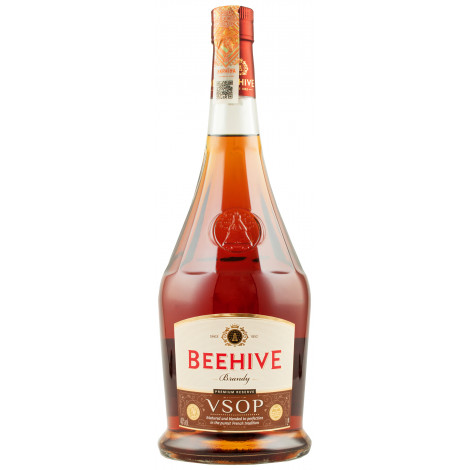 Бренді "BEEHIVE VSOP" 1л 40% (витримка 7 років) (Франція,Бордо,ТМ "Beehive")