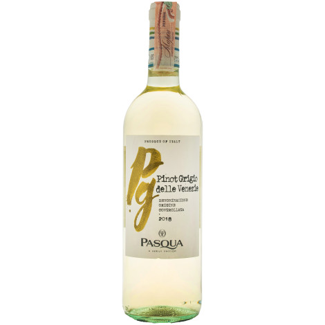 Вино "Pinot Grigio Venezie DOC Pasqua" біл.сух 0,75л 12% (Італія,Veneto,TM "Pasqua")