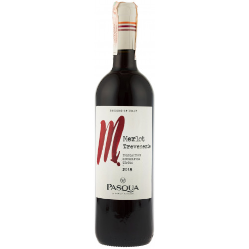 Вино "Merlot delle Venezie IGT Pasqua" черв.сух 0,75л 12% (Італія,Veneto,TM "Pasqua")