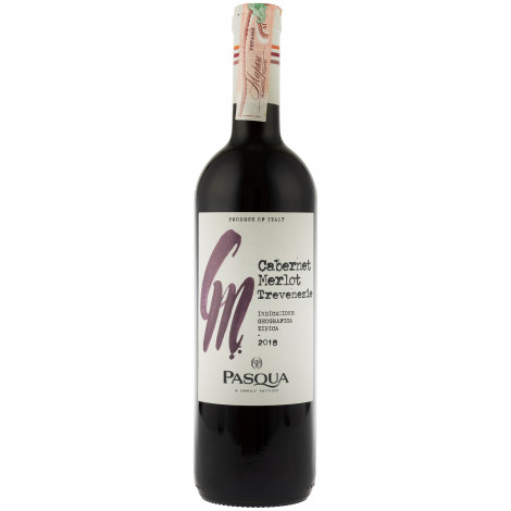 Вино "Cabernet Merlot Venezie IGT Pasqua" черв.сух 0,75л 12,5% (Італія,Veneto,TM "Pasqua")