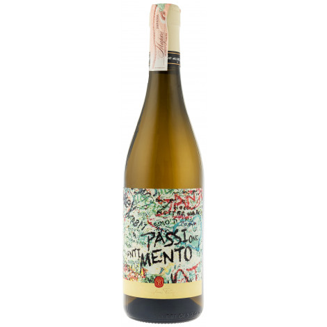 Вино "Passimento Bianco Romeo&Juliet" біл.сух 0,75л 13% (Італія,Veneto,TM "Pasqua")