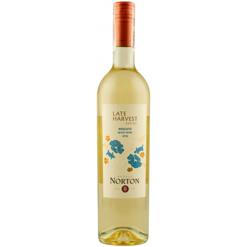 Вино врожаю пізнього збору "Moscato" бiл.н/сол 0,75л 10% (Аргентина, Мендоза, ТМ "Norton")