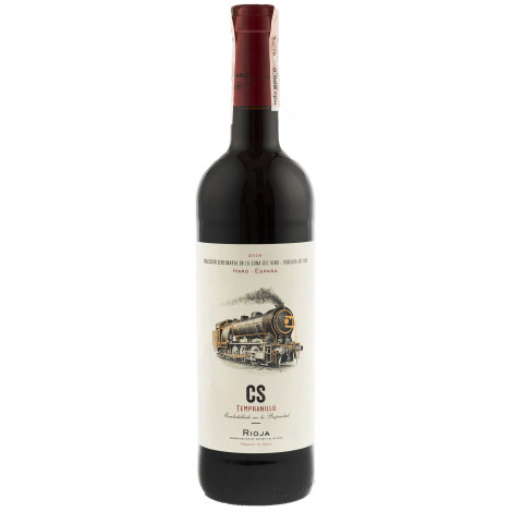 Вино "Tempranillo Carlos  Serres  2022" черв.сух 0,75л 13.5% (Іспанія, Ріоха, ТМ "Carlos Serres")п1