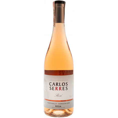 Вино "Serres Tempranillo-Garnacha Rose" рожев.сух 0,75л 13,5% (Іспанія, Ріоха, ТМ "Serres")