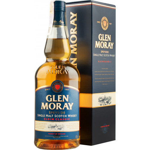 Віскі "Glen Moray  Classic" 0,7л 40% кор. (Шотландія, Спейсайд, ТМ "Glen Moray")