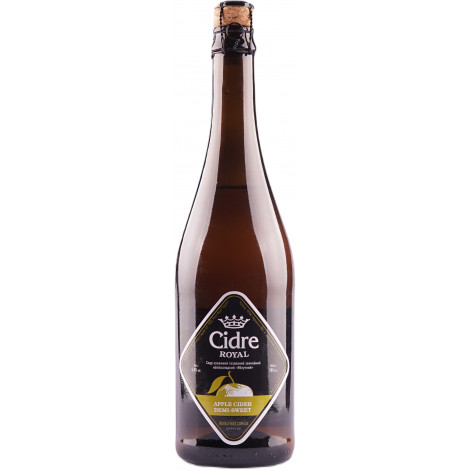 Сидр "Яблучний" н/сол  5,0% 0,7л (ТМ "Cidre Royal")