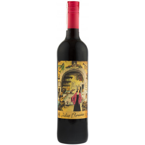 Вино "Júlia Florista Tinto" черв.сух 0,75л 13% (Португалія, Лиссабон,ТМ "Vidigal Wines")