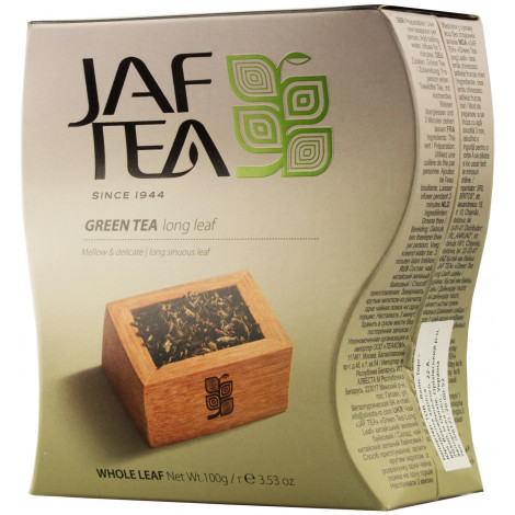 Чай зелений "Long Leaf" 100г (Шрі-Ланка,Цейлон,ТМ "Jafferjee Brothers")