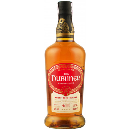 Віскі-лікер "The Dubliner Irish Whiskey and Honeycomb" 0,7л 30% (Ірландія, ТМ "Dubliner") п4
