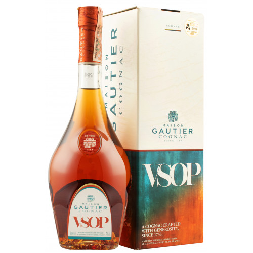 Коньяк "Gautier VSOP" 0.7л 40% кор (Франція, Cognac, ТМ "Gautier")
