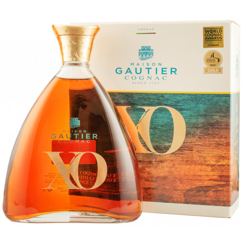 Коньяк "Gautier XO" 0,7л 40% кор (Франція, Cognac, ТМ "Gautier")