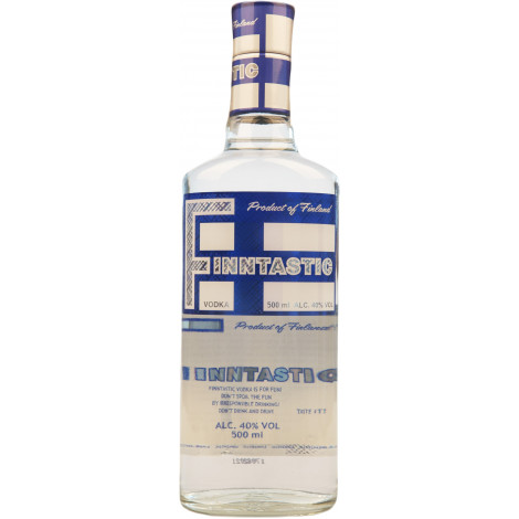 Горілка кошерна"Finntastic Vodka" 0,5л 40% (Фінляндія,Kosher,ТМ "Finntastic")