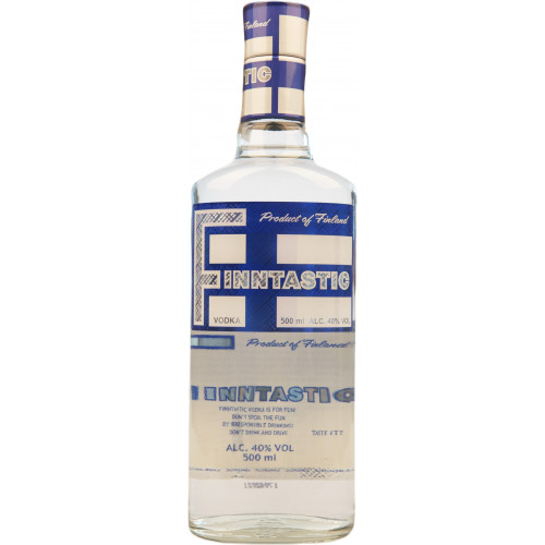 Горілка кошерна"Finntastic Vodka" 0,5л 40% (Фінляндія,Kosher,ТМ "Finntastic")