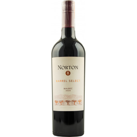 Вино "Barrel Select Malbec" черв.сух 0,75л 14% (Аргентина, Мендоза, ТМ "Norton")
