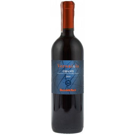 Вино "Chianti Vernaiolo DOCG" черв.сух 0,75л 13% (Італія, Тоскана, ТМ "Rocca Delle Macie")