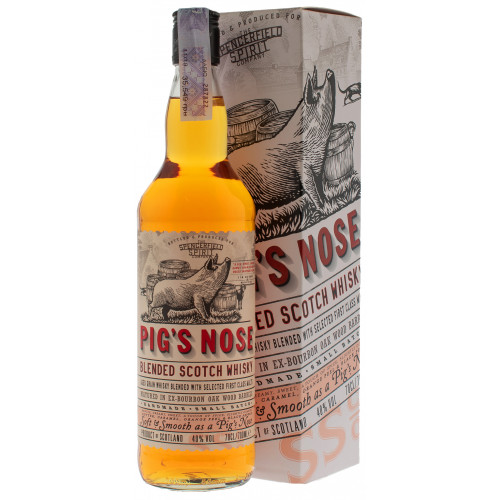 Віскі "Pig's Nose Blended" 0,7л 40% (Шотландія, Spencerfield, ТМ "Pig's Nose")