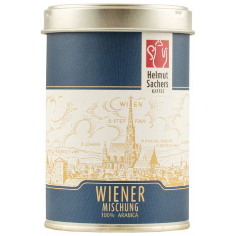 Кава мелена "Wiener Mischung" 125г ж/б (Австрія,Відень,ТМ "Helmut") 1235