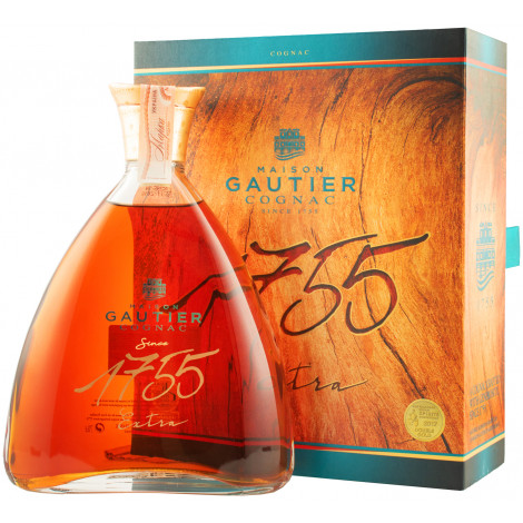 Коньяк "Gautier 1755  XO" 0.7л 40% под.кор (Франція, Cognac, ТМ "Gautier")