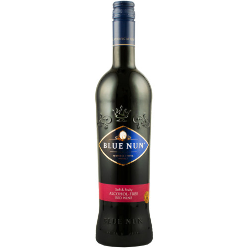 Вино безалкогольне "Blue Nun" черв.н/сол 0,75л (Німеччина, ТМ "Blue Nun")