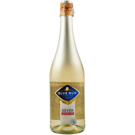 Вино безалкогольне ігристе "Silver Sparkling" біл. н/сол 0,75л (Німеччина, ТМ "Blue Nun")