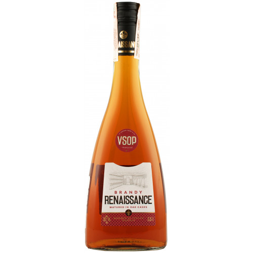 Брендi "Renaissance VSOP" 0,5л 38% (Францiя, ТМ "Renaissance")