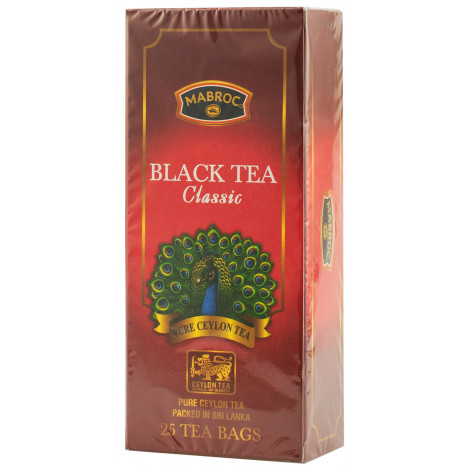 Чай чорний "Black Tea Classic Red" 25пак*2г (Шрi Ланка, ТМ "Mabroc")