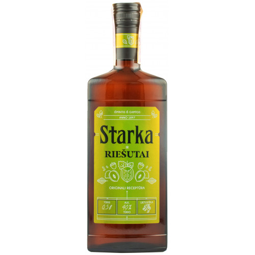 Старка "Starka & Nuts" 0,5л 40% (Литва, ТМ "Starka")