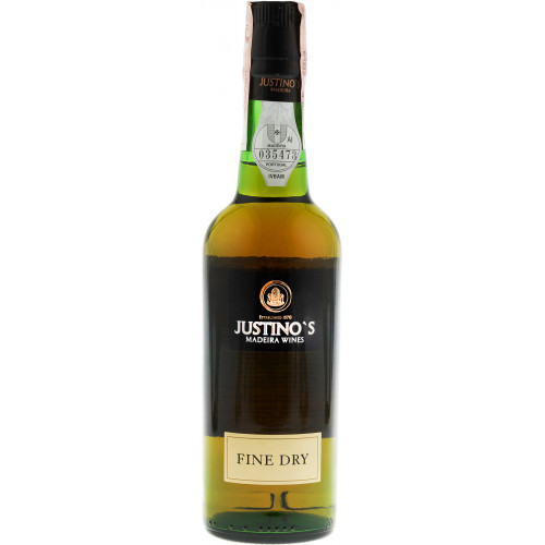 Вино "Justinos Madeira Fine Dry" 3yo біл.сух 0,375л 19% (Португалія, о.Мадейра, ТМ "Justinos")
