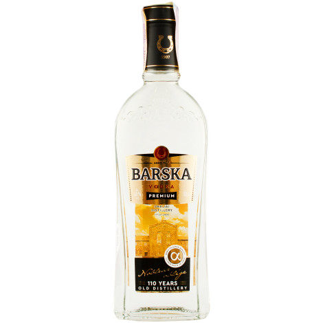 Горілка "Barska Premium" 0,5л 40% (Литва, ТМ "Barska")