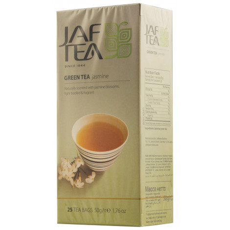 Чай зелений "Green Tea Jasmine" 25пак*2г (Шрі-Ланка,Цейлон,ТМ "Jafferjee Brothers")