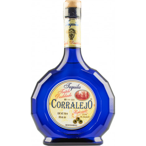 Текіла "Corralejo Triple Destilado" 0,7л 38% (Мексика, ТМ "Corralejo")