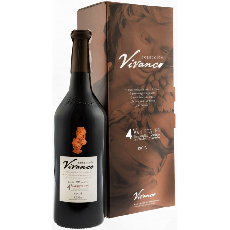 Вино "Coleccion Vivanco 4 Varietals Red  2014/19" черв.сух 0,75л 14% кор. (Іспанія, Ріоха, ТМ "Vivanco")