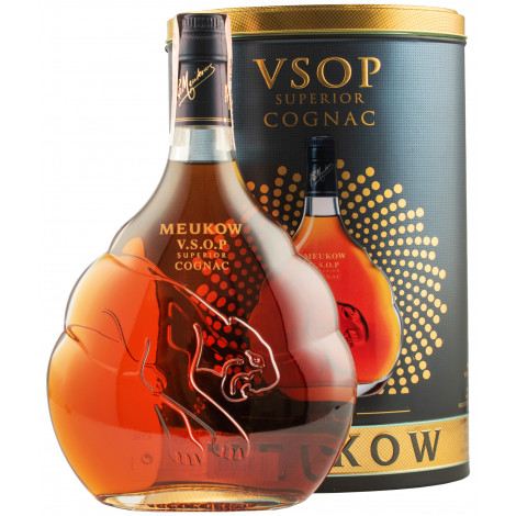 Коньяк "Meukow VSOP" 0,7л 40% метал.кор.(Франциія, Cognac, ТМ "Meukow")