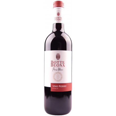Вино "Vino Rosso D'Italia" черв.н/сух 0,75л 11,5% (Італія, Емілія-Романія, ТМ "Botte Buona")