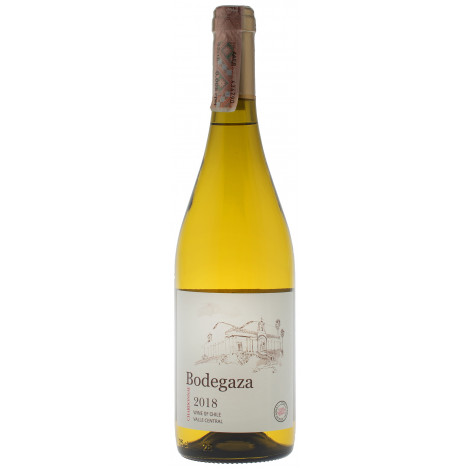 Вино "Chardonnay" бел.сух 0,75л 12,5% (Чилі, Центральна долина, ТМ "Bodegaza")