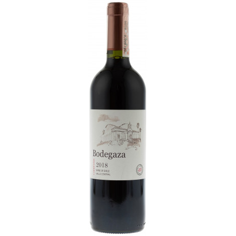 Вино "Carmenere" черв.сух 0,75л 12,5% (Чилі, Центральна долина, ТМ "Bodegaza")
