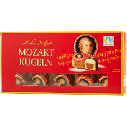 Марципан "Mozart balls" мол,шок, 200гр (Австрія, ТМ "Mozart")92198